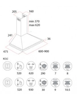 HOTTES NEXUS 60 CM