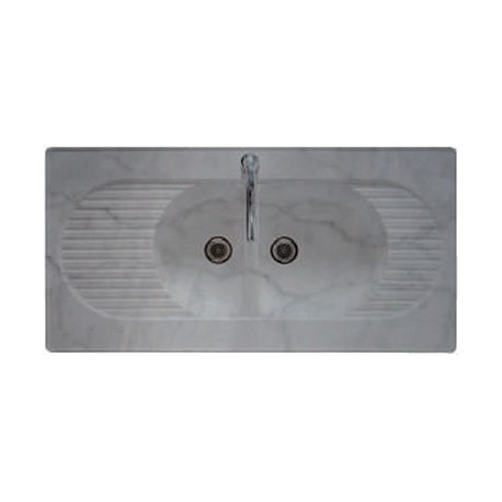 evier de cuisine carrara 120x60 evier de cuisine carrara 120x60